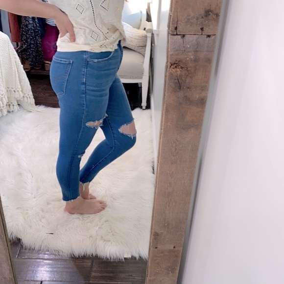 American Eagle curvy high rise jegging size 12 short - Picture 2 of 7